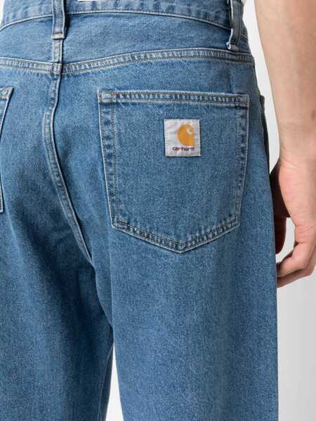 Blugi drepti Carhartt Landon Jeans Blue Barbati (BM 19525758) 5