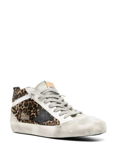 Sneakers Golden Goose Mid Star sneakers Beige Femei (BM 19525776) 2