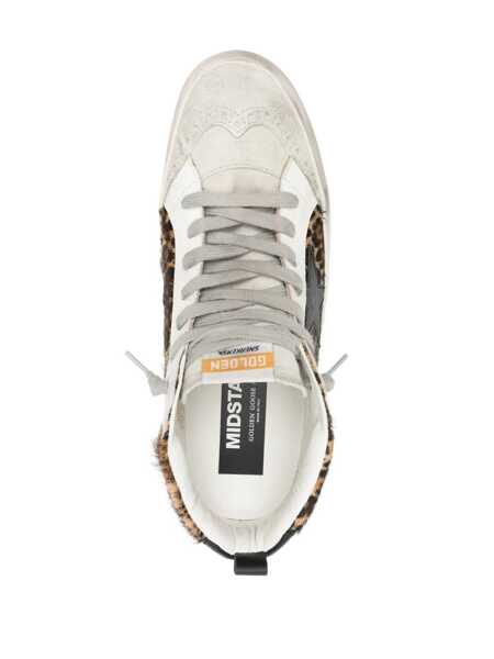 Sneakers Golden Goose Mid Star sneakers Beige Femei (BM 19525776) 4