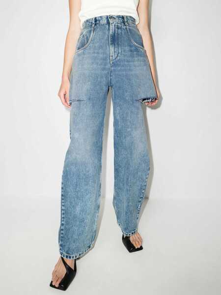 Blugi skinny Maison Margiela Jeans With Cut Out Detail DENIM Femei (BM 19527590) 2