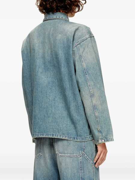 Camasi casual Diesel Henley Top in De-Priss 01 Femei (BM 19527605) 4