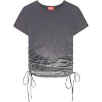 Tricouri Jersey Top with side drawstrings Femei