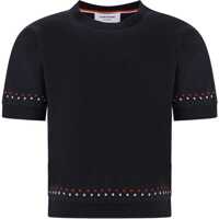 Tricouri Thom Browne Snowflakes T-Shirt