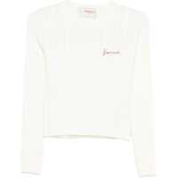 Pulovere casual Cableknit Logo Crop Jumper Femei
