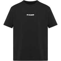 Tricouri Crew-neck cotton T-shirt with printed logo Barbati