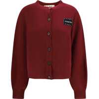 Cardigane Cashmere Cardigan with patch Femei