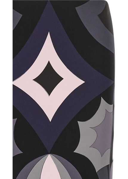 Fuste PUCCI Collane Print pencil Skirt BLACK PINK Femei (BM 19527674) 3