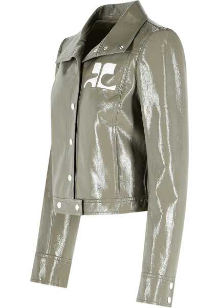 Jachete COURRGES Reedition Vinyl Jacket LIGHT MOCHA Femei (BM 19527710) 3