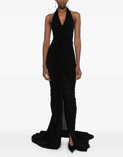 Rochii FRANCESCO MURANO Long Draped One-shoulder Dress 999 Femei (BM 19527737) 2