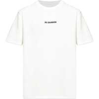 Tricouri Crew-neck cotton T-shirt with printed logo Barbati