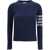 Thom Browne Holiday Hector Sweater NAVY