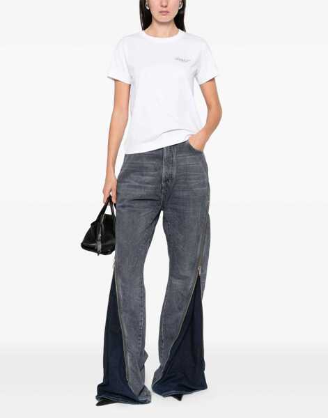 Tricouri Givenchy Cotton T-shirt WHITE Femei (BM 19527770) 2