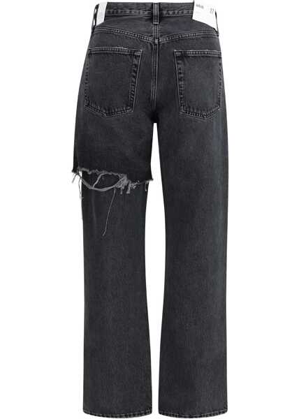 Blugi AGOLDE Amryn Jeans BLACKROW MD WSH BLK Femei (BM 19527773) 2