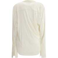Camasi casual Draped Over Shirt Femei