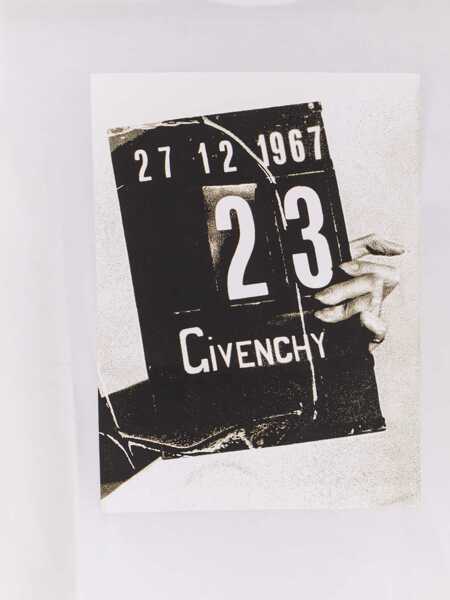 Tricouri Givenchy Maxi-print T-shirt WHITE Femei (BM 19527782) 3