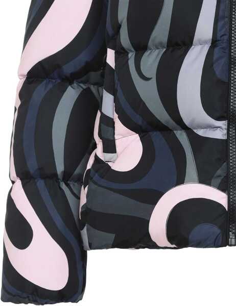 Geci de iarna PUCCI Iride Down Jacket BLACK PINK Femei (BM 19527827) 3