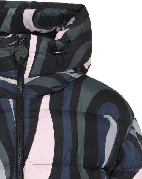 Geci de iarna PUCCI Iride Down Jacket BLACK PINK Femei (BM 19527827) 4