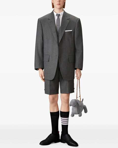 Pantaloni scurti Thom Browne Wool Bermuda Shorts DARK GREY Femei (BM 19527833) 2