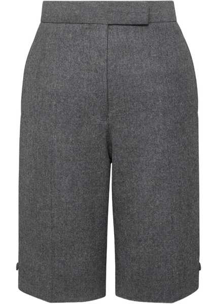 Pantaloni scurti Thom Browne Wool Bermuda Shorts DARK GREY Femei (BM 19527833) 1