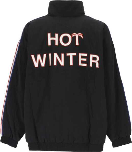 Jachete Fiorucci Hot Winter Tricolor Stripe Jacket BLACK Femei (BM 19527842) 2