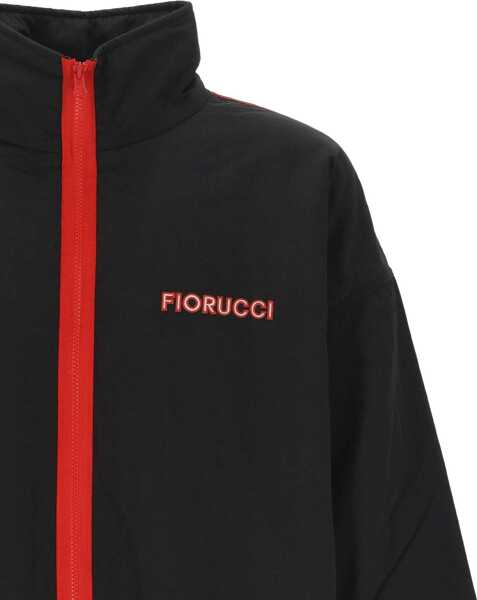 Jachete Fiorucci Hot Winter Tricolor Stripe Jacket BLACK Femei (BM 19527842) 3