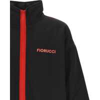 Jachete Fiorucci Dama - Jachete Fiorucci Hot Winter Tricolor Stripe Jacket BLACK Femei (BM 19527842) - B-mall.ro