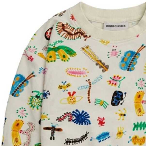 Pulovere casual Bobo Choses Sweatshirt WHITE Baieti (BM 19527923) 2