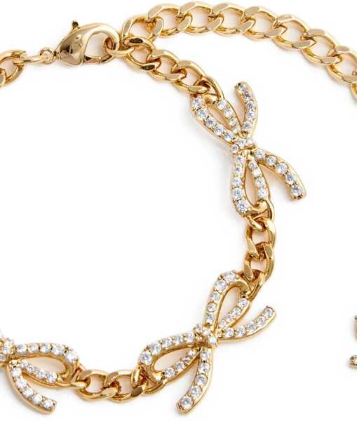 Bratari Self-Portrait Crystal Bow Bracelet GOLD Femei (BM 19528004) 3