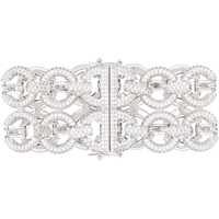 Bratari Dama - Bratari Self-Portrait Double Crystal Bracelet SILVER Femei (BM 19528010) - B-mall.ro