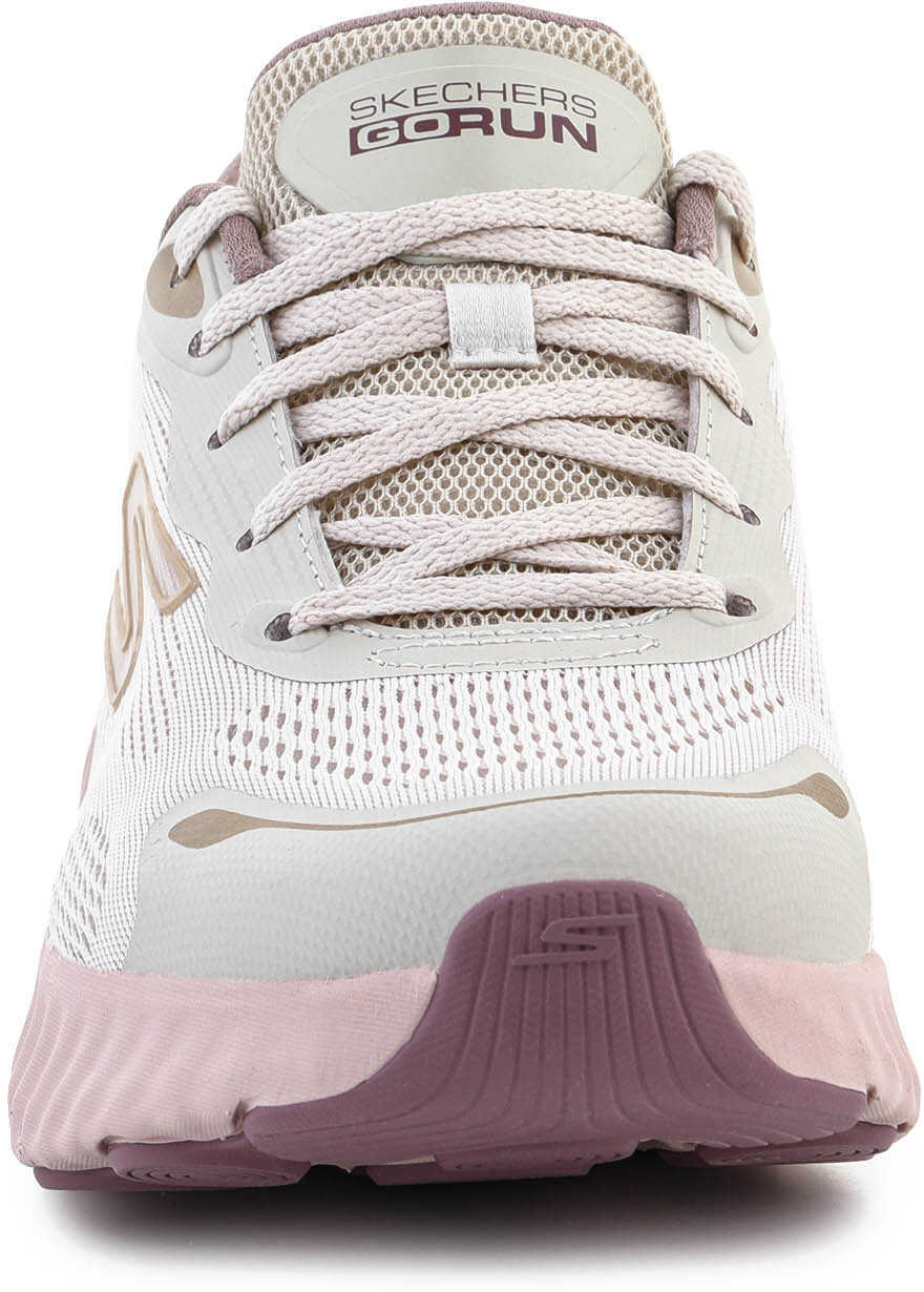 Sneakers SKECHERS Go Run Now - Regent Natural White/Pink Femei (BM 19528016) 2