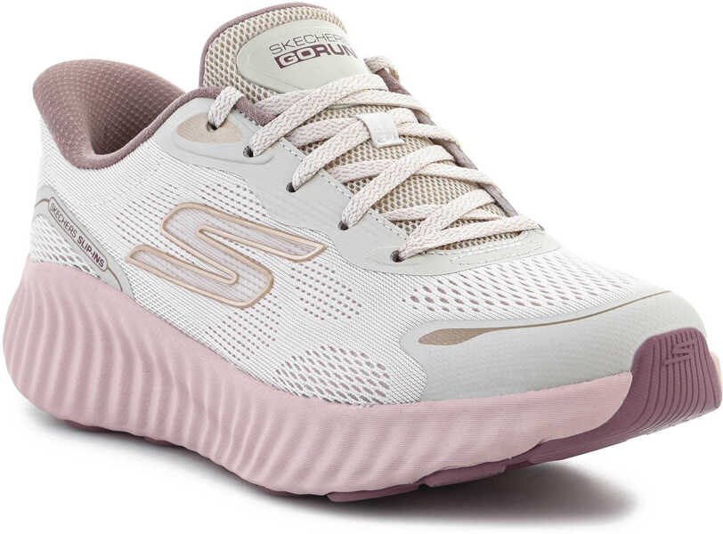 Sneakers SKECHERS Go Run Now - Regent Natural White/Pink Femei (BM 19528016) 1