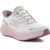 SKECHERS Go Run Now - Regent Natural White/Pink
