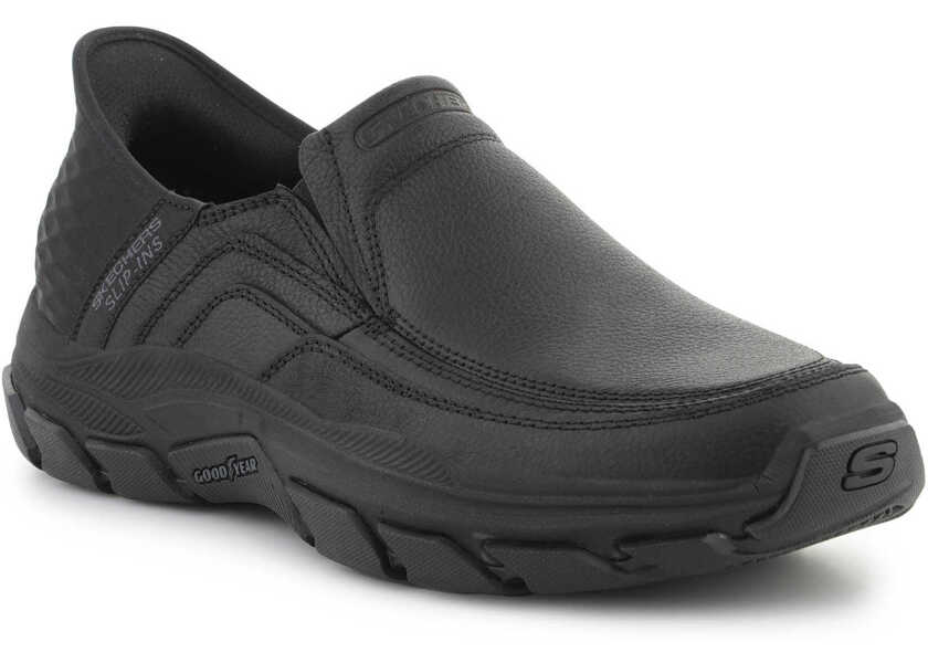 Sneakers SKECHERS Slip-Ins Respected - Elgin Black Black Barbati (BM 19528022) 1
