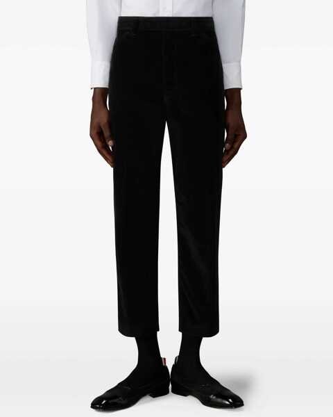 Pantaloni casual Thom Browne Corduroy Chino Pants BLACK Barbati (BM 19533125) 3