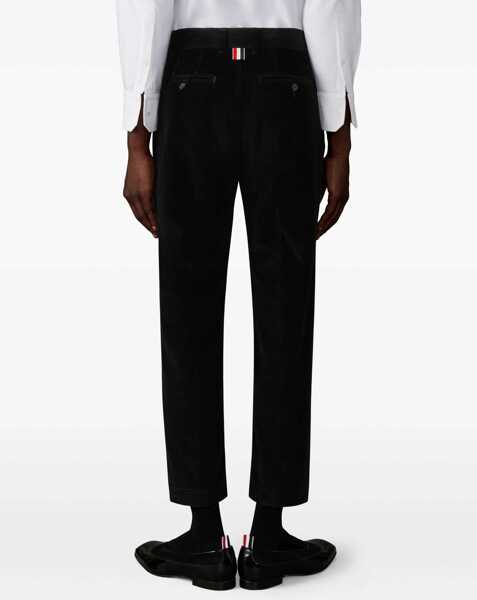 Pantaloni casual Thom Browne Corduroy Chino Pants BLACK Barbati (BM 19533125) 4