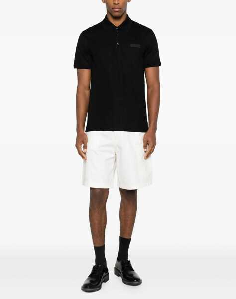 Tricouri Polo Givenchy Cotton Polo Shirt BLACK Barbati (BM 19533128) 2