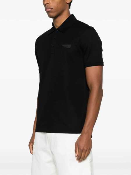 Tricouri Polo Givenchy Cotton Polo Shirt BLACK Barbati (BM 19533128) 3
