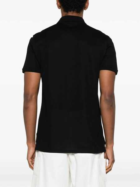 Tricouri Polo Givenchy Cotton Polo Shirt BLACK Barbati (BM 19533128) 4