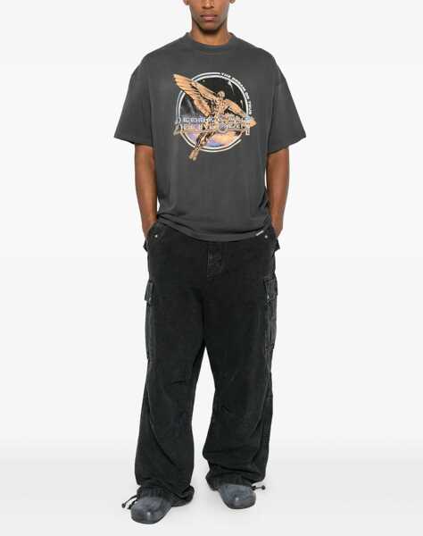 Tricouri REPRESENT Golden Tour T-shirt SUN FADE GREY Barbati (BM 19533134) 2