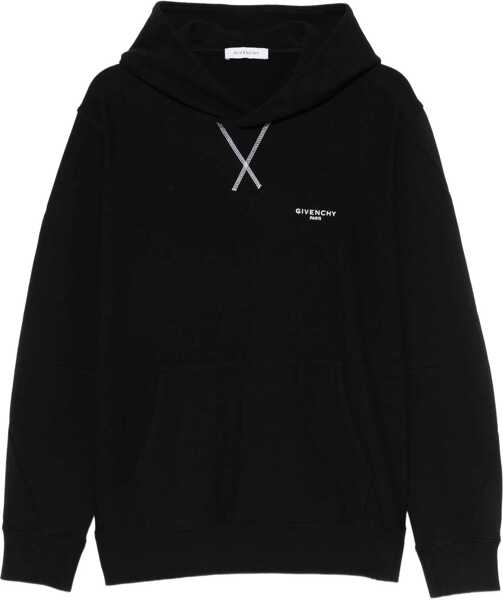Bluze de trening Givenchy Couture Seam Hoodie with logo BLACK Barbati (BM 19533143) 1