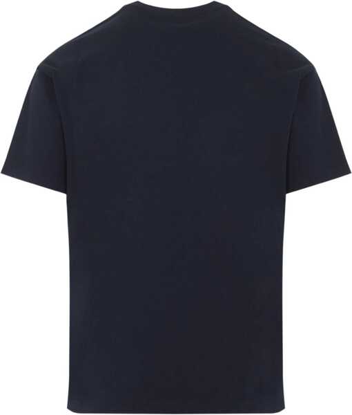 Tricouri Givenchy Cotton T-Shirt with logo patch DARK NAVY Barbati (BM 19533152) 2