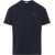 Givenchy Cotton T-Shirt with logo patch DARK NAVY