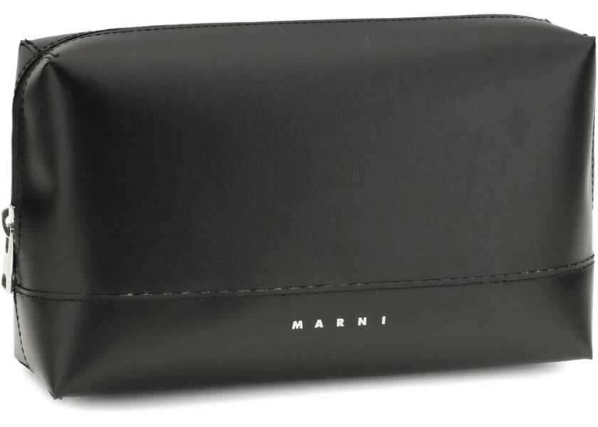 Genti de mana Marni Bumbag Shoulder Bag BLACK Barbati (BM 19533161) 2