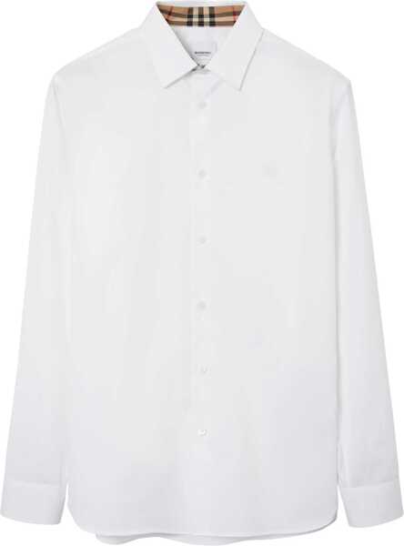 Camasi casual Burberry Regular Fit Shirt WHITE Barbati (BM 19533218) 1