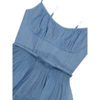 Rochii Dama - Rochii casual ZIMMERMANN Pleated Midi Dress BLUE Femei (BM 19533224) - B-mall.ro