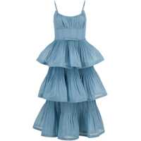 Rochii casual Pleated Midi Dress Femei