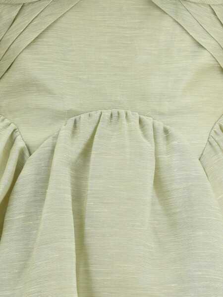 Rochii casual ZIMMERMANN Mini Rebellion Drape Dress GREEN Femei (BM 19533227) 4