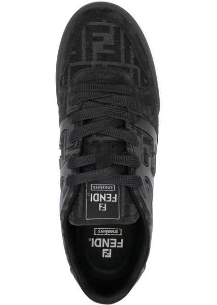 Sneakers Fendi Fendi Match Sneakers GREY Barbati (BM 19533308) 4