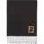 Fendi FF wool blend Scarf NERO+SABBIA