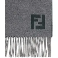 Esarfe pentru Barbati - Esarfe Fendi FF wool blend Scarf GRIGIOVERDE Barbati (BM 19533347) - B-mall.ro